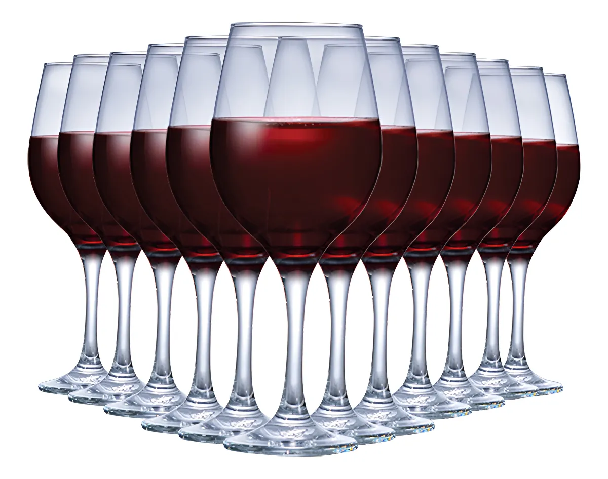 Jogo Taças de Vinho 490ml - 12 Peças