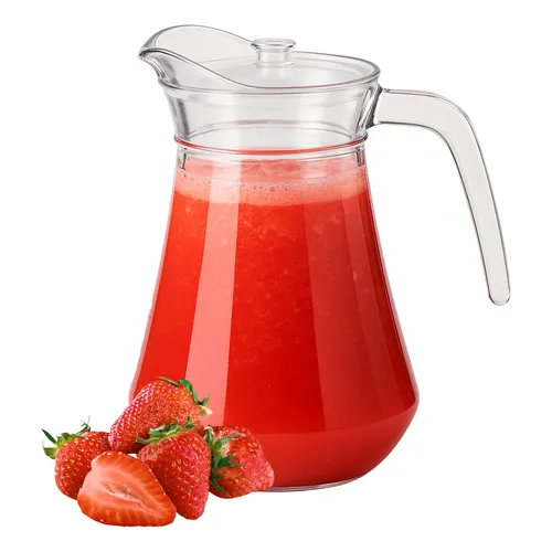 Jarra de Vidro com Tampa 1,6L